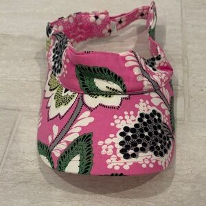 NWOT Vera Bradley Pink Floral Visor